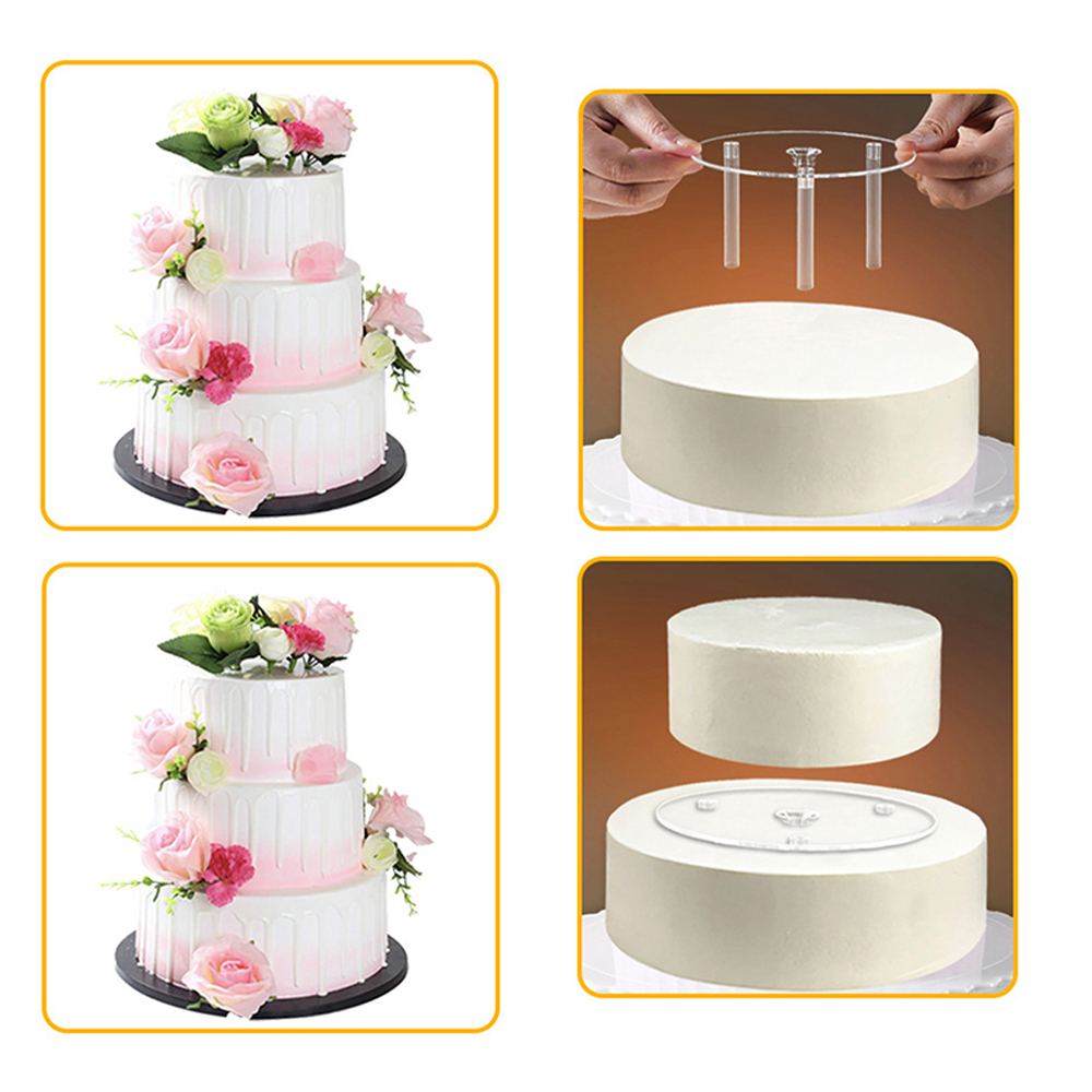 Cupcake Stand Tier - Suporte de bolo multicamadas, junta suspensa,