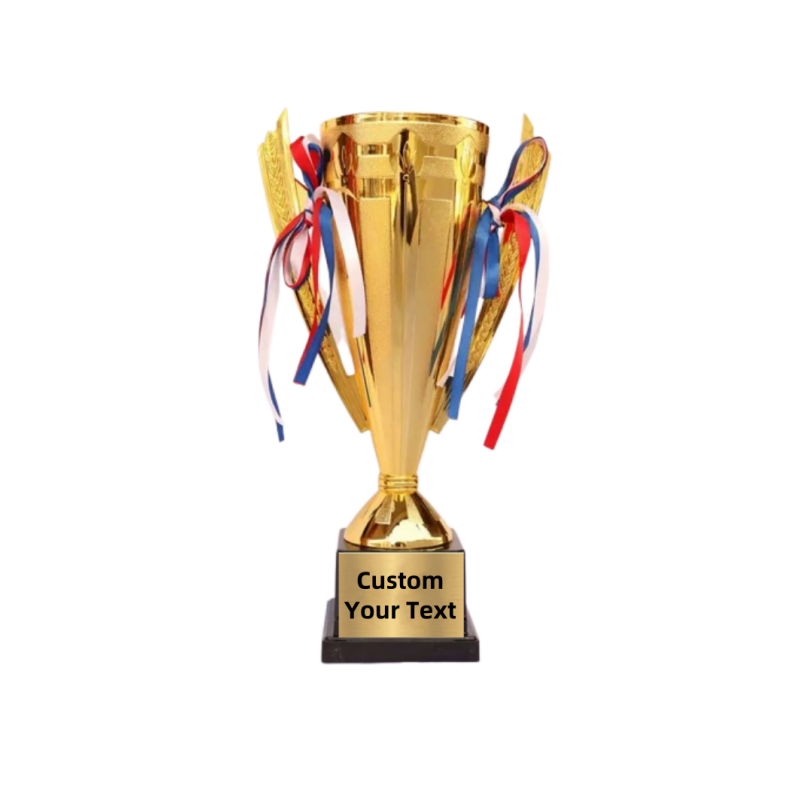 Plastic Cup 50Pcs - Troféu de Ouro de 11/15 Polegadas