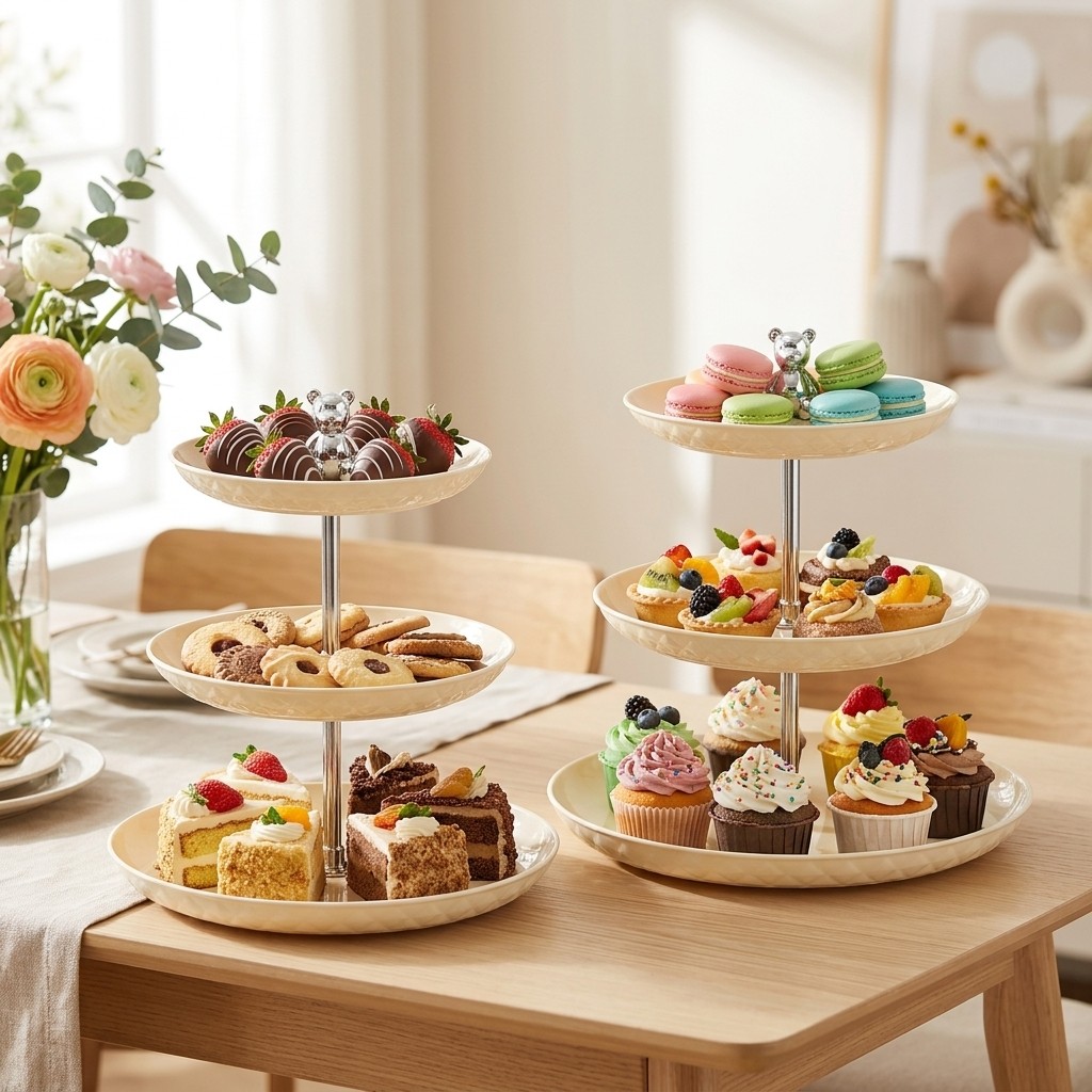 Suporte de Cupcakes de Plástic - Cupcake Stand Tier avaliação e preço