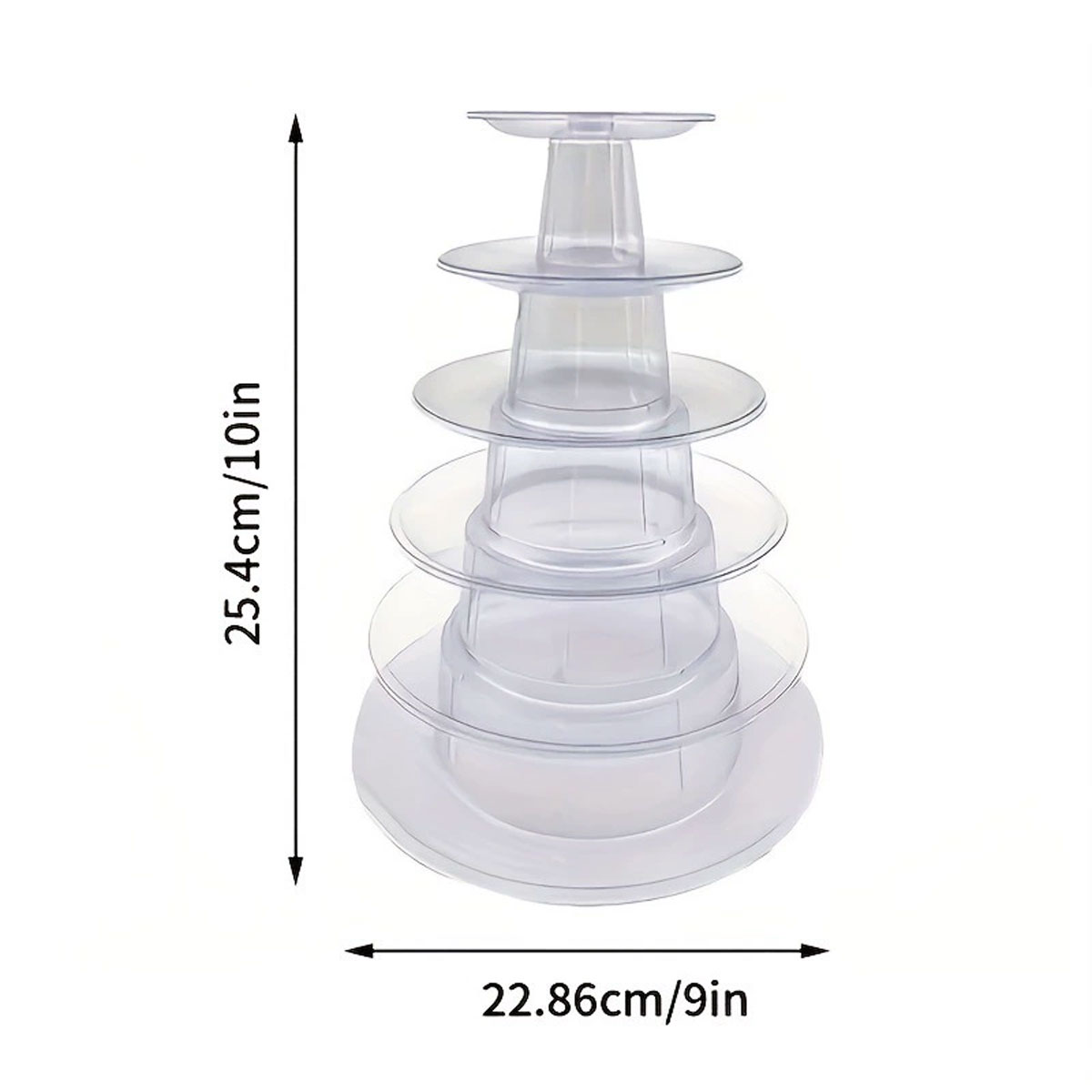 Suporte de Bolo Redondo de Plá - Cupcake Stand Tier avaliação e preço