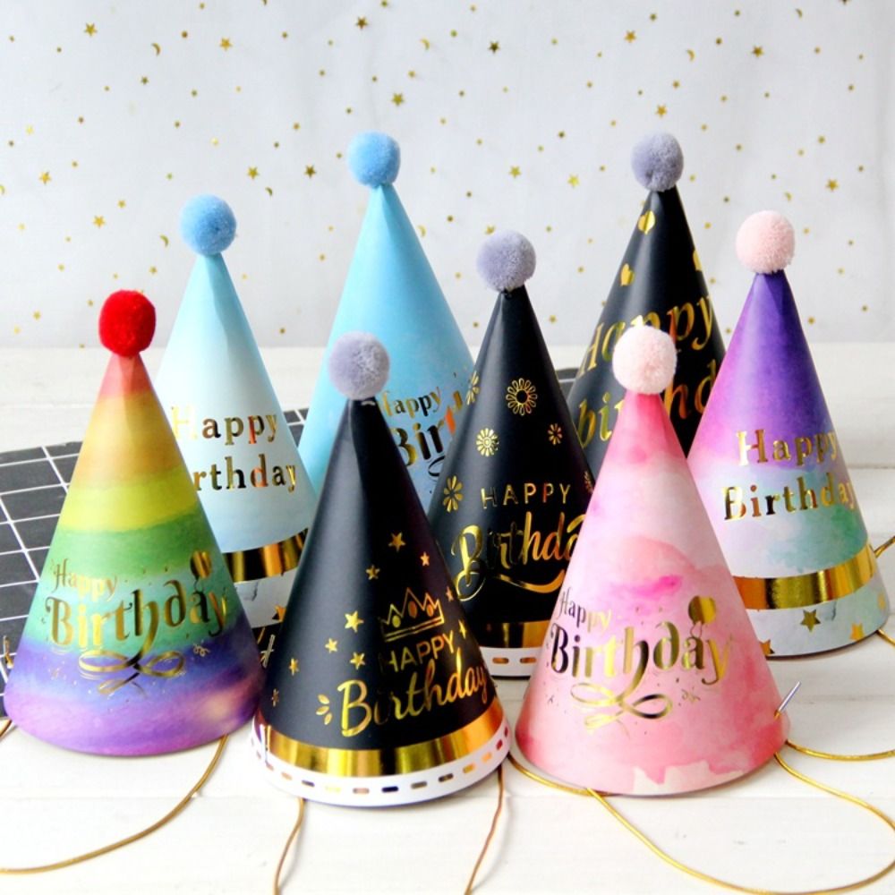 Feliz Aniversário Chapéus para - Party Hat Cone avaliação e preço
