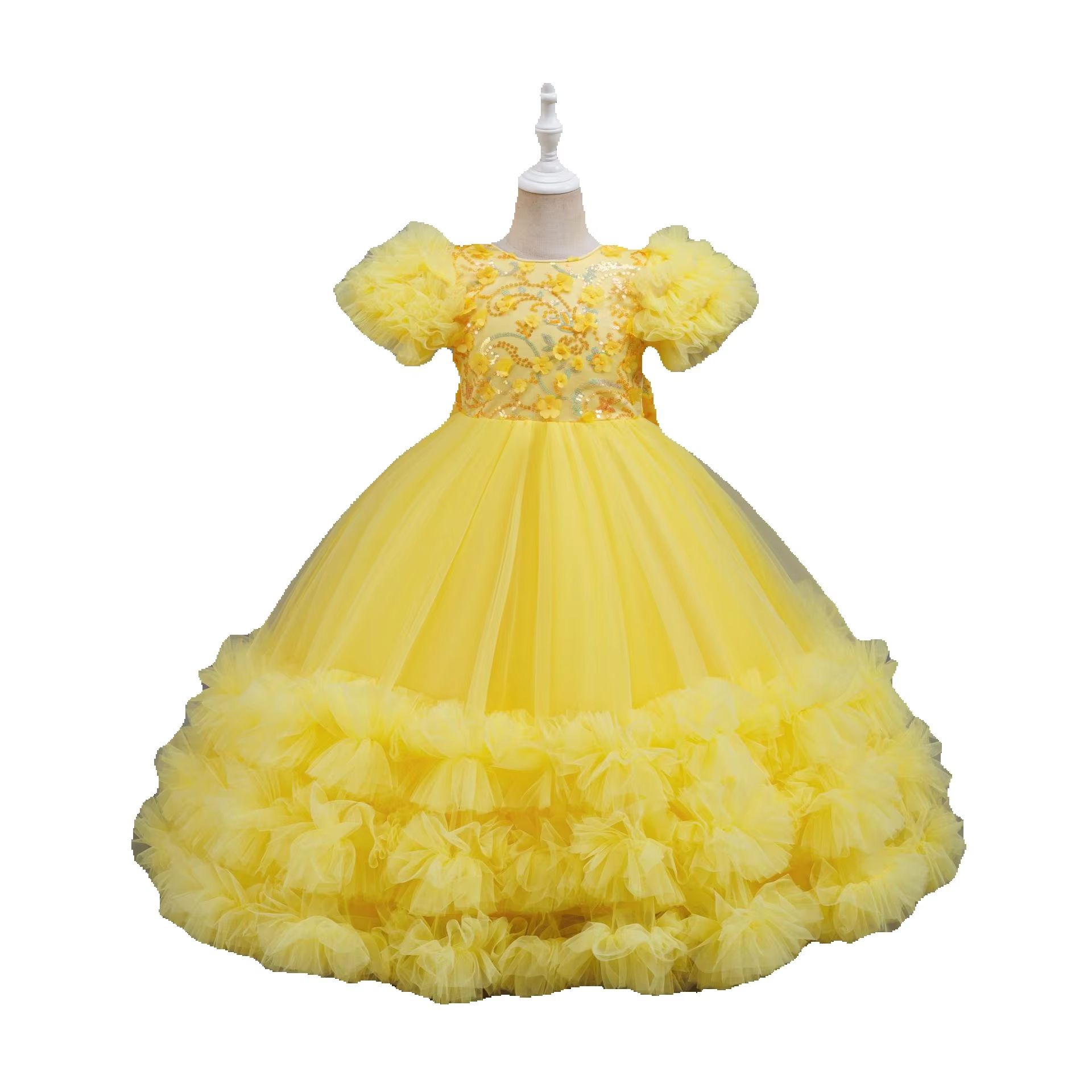 Vestidos de Casamento Amarelos - Glitter Tablecloth avaliação e preço
